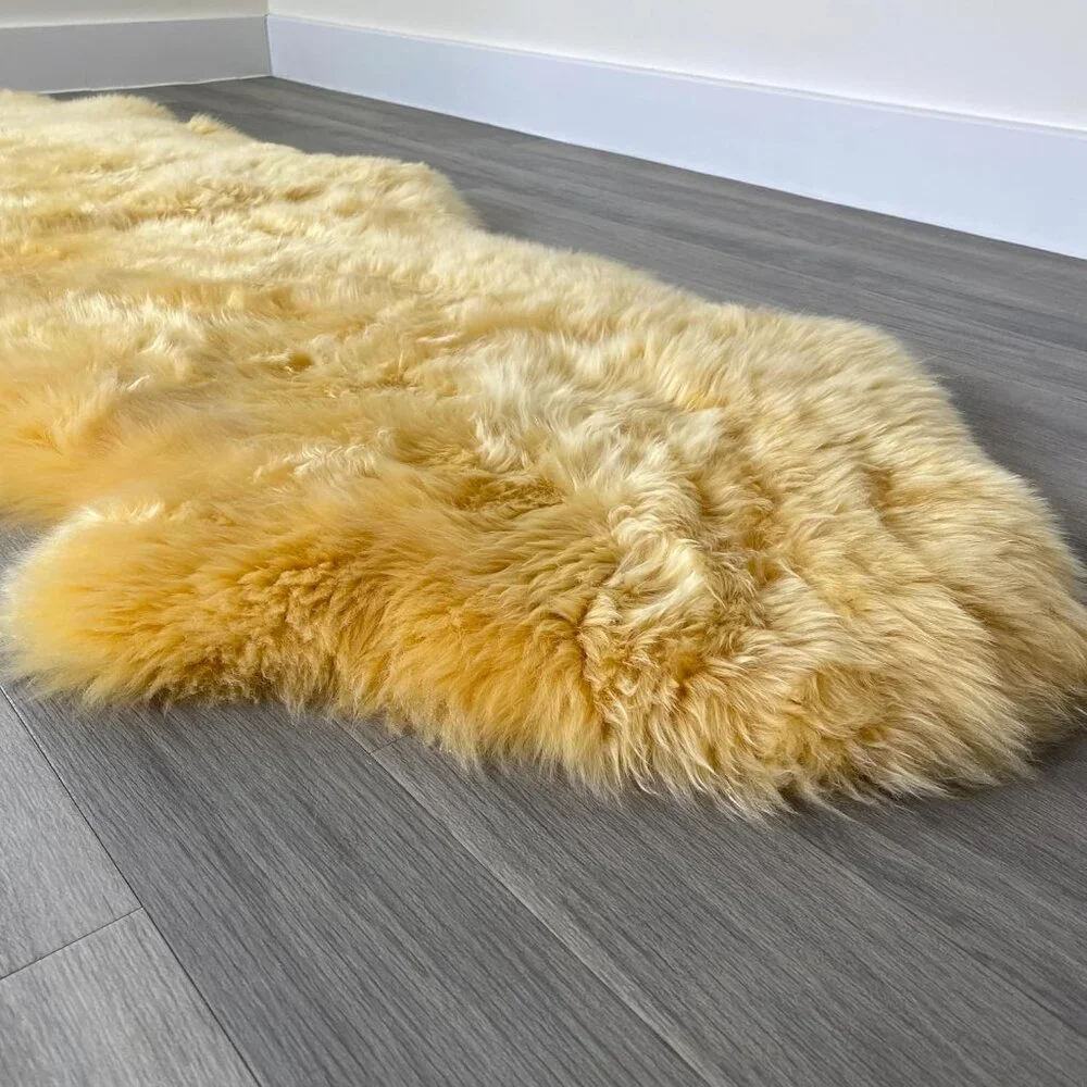 New Premium Genuine Sheepskin Rug Real Australia Sheepskin Natural Lambskin